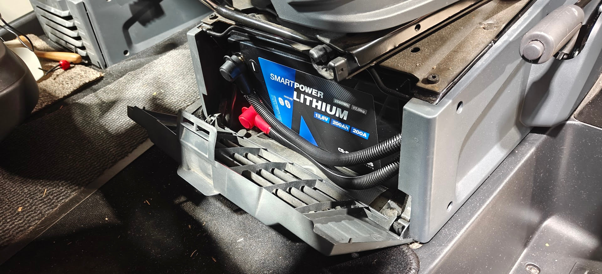 Accu's Fiat Ducato / Ford stoel