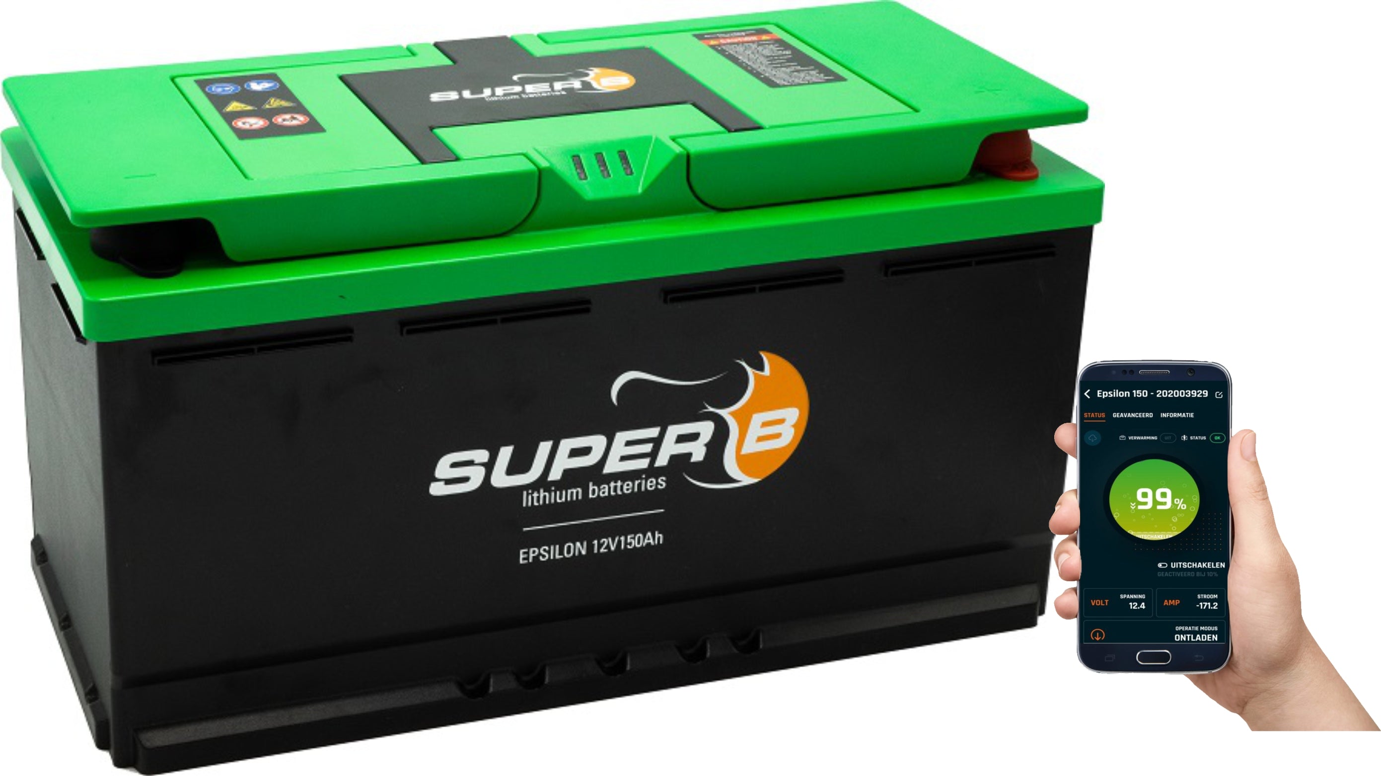 Lithium accu Super B