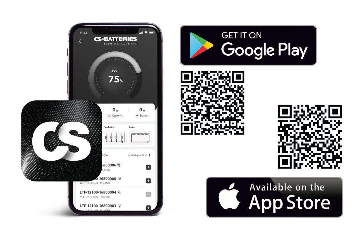 Smart Power Lithium Accu 460Ah 12,8V BT Slimme BMS 2.1