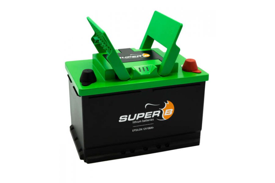Super B Epsilon 12V 100Ah LiFePO4 Lithium accu met BMS
