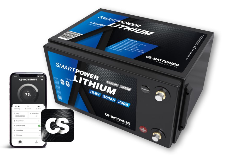 Forster Lithium Accu Premium 300Ah 12,8V Bluetooth BMS