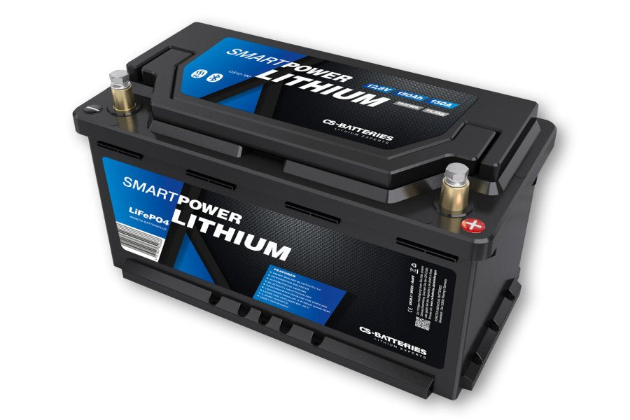 Smart Power Lithium Accu 180Ah 12,8V BT Slimme BMS 2.1