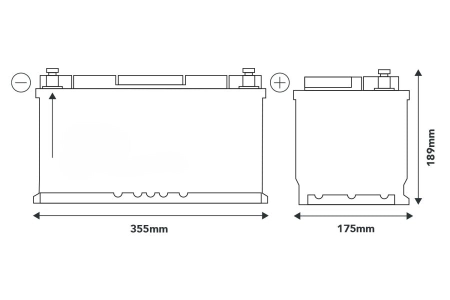 Smart Power Lithium Accu 180Ah 12,8V BT Slimme BMS 2.1