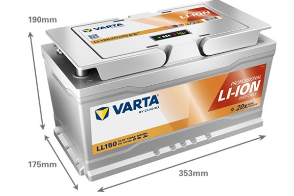 Varta LL 150 Professional Li-ion 150Ah Lithium accu